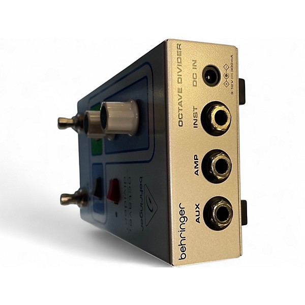Used Behringer Octave Divider Effect Pedal