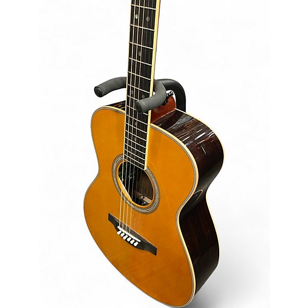 Used Yamaha LSTA Natural Acoustic Electric Guitar