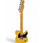 Used Fender Deluxe Telecaster Gold Solid Body Electric Guitar