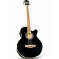 Used Ibanez AEB5E Black Acoustic Bass Guitar thumbnail