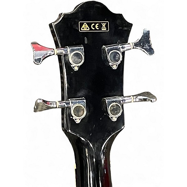 Used Ibanez AEB5E Black Acoustic Bass Guitar
