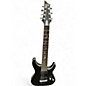 Used Schecter Guitar Research Damien 7 String Black Solid Body Electric Guitar thumbnail