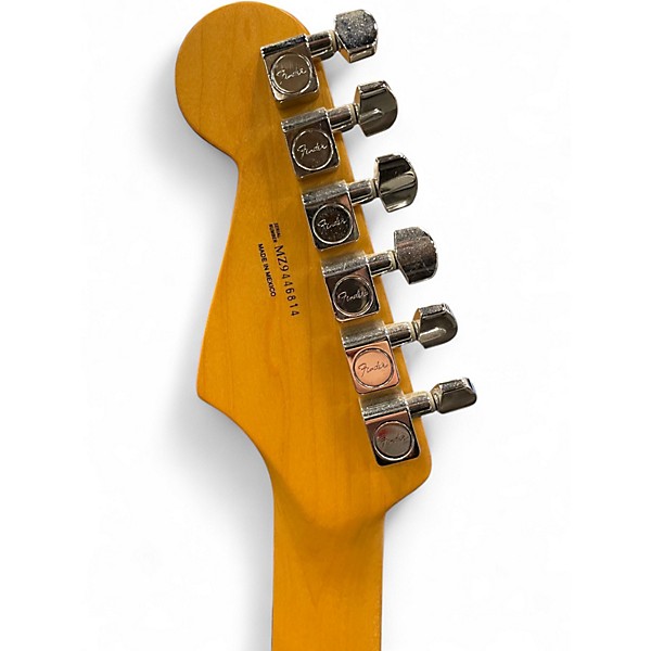 Used Fender Standard Stratocaster Maroon Solid Body Electric Guitar