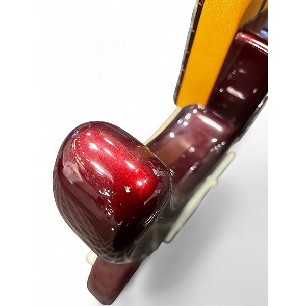 Used Fender Standard Stratocaster Maroon Solid Body Electric Guitar