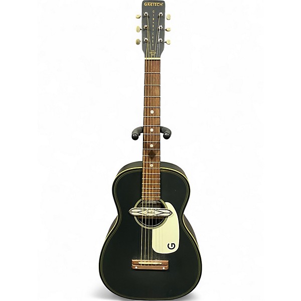 Used Gretsch Guitars G9520E Jim Dandy Flat Top Black Acoustic