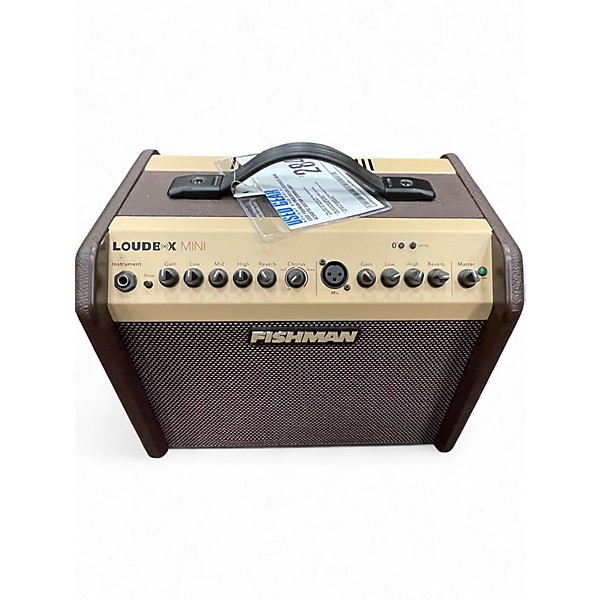 Used Fishman PROLBX500 Loudbox Mini Acoustic Guitar Combo Amp