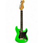Used 2022 Fender Player Stratocaster Neon Green Solid Body Electric Guitar thumbnail