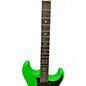 Used 2022 Fender Player Stratocaster Neon Green Solid Body Electric Guitar
