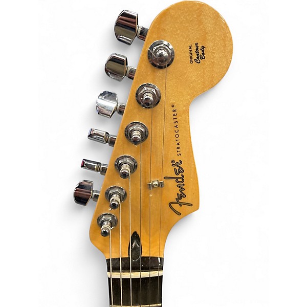 Used 2022 Fender Player Stratocaster Neon Green Solid Body Electric Guitar