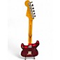 Used Fender American Deluxe Stratocaster Candy Apple Red Solid Body Electric Guitar