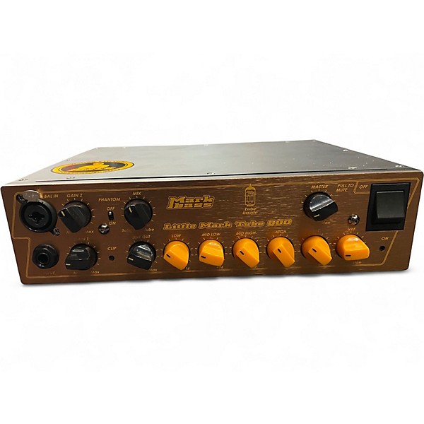 Used Markbass Little Mark Tube 800 Tube Bass Amp Head