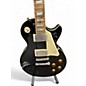 Used Epiphone Les Paul Standard Satin Black Solid Body Electric Guitar thumbnail