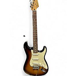Used Fender STRATOCASTER 2 Tone Sunburst Solid Body Electric Guitar
