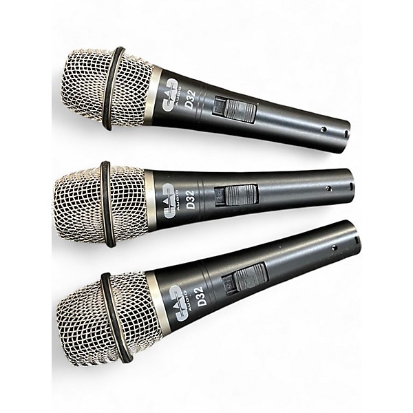 Used CadLive d32 3 pack Dynamic Microphone