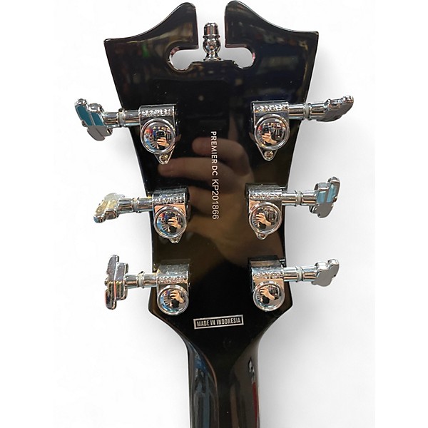 Used D'Angelico Premier Series DC Walnut Hollow Body Electric Guitar