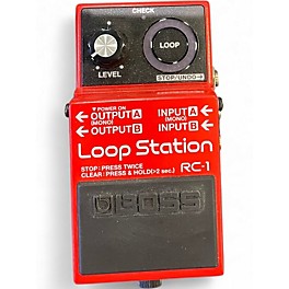 Used BOSS RC1 Loop Station Pedal