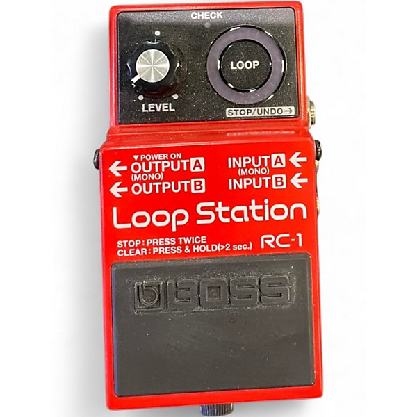 Used BOSS RC1 Loop Station Pedal