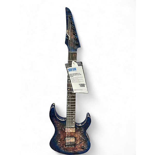 Used Legator Ninja X 6 Blue Solid Body Electric Guitar