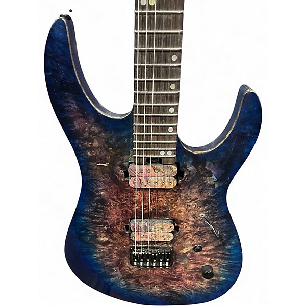 Used Legator Ninja X 6 Blue Solid Body Electric Guitar