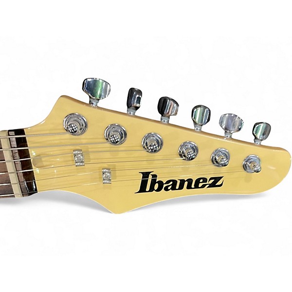 Used Ibanez cmm1 chris miller signature white Solid Body Electric Guitar