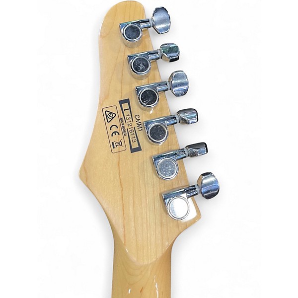 Used Ibanez cmm1 chris miller signature white Solid Body Electric Guitar