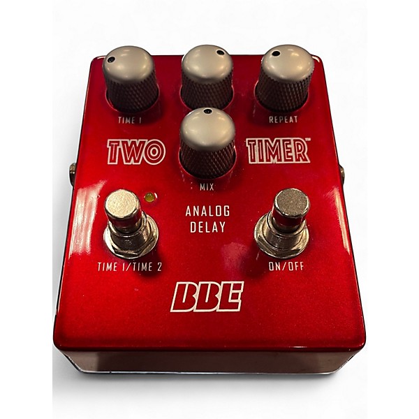 Used BBE Two Timer Dual Analog Delay Effect Pedal