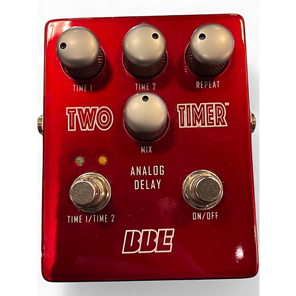Used BBE Two Timer Dual Analog Delay Effect Pedal