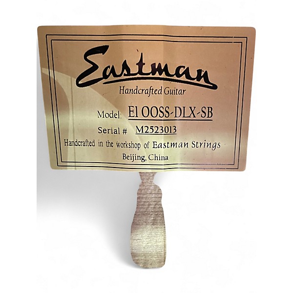 Used Eastman E1OOSS-DLX-SB Tobacco Sunburst Acoustic Guitar