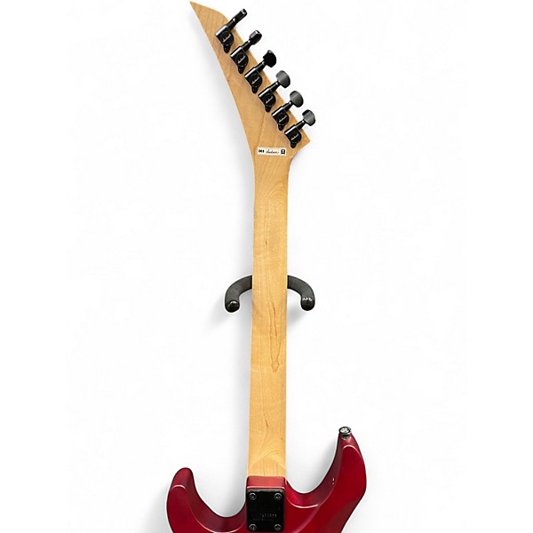 Used Jackson JS24 DKAM Satin Red Solid Body Electric Guitar