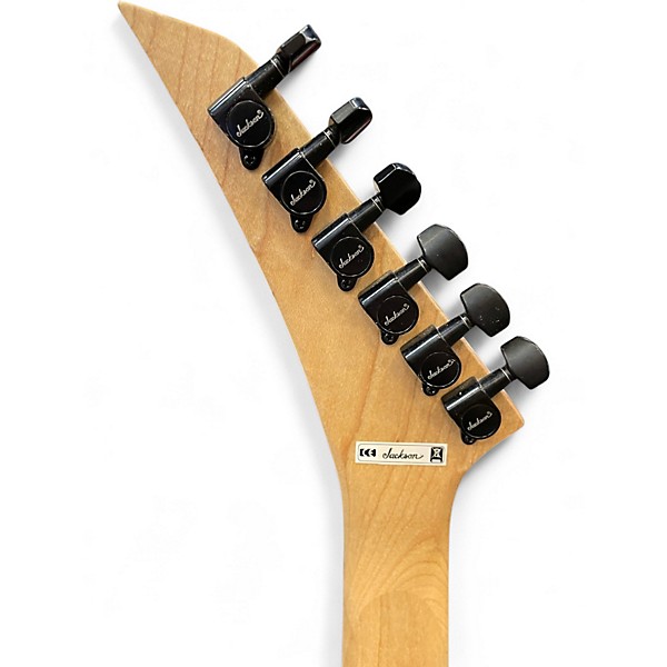 Used Jackson JS24 DKAM Satin Red Solid Body Electric Guitar