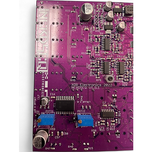 Used Xor Electronics NERDSEQ Hybrid Tracker Sequencer Synthesizer