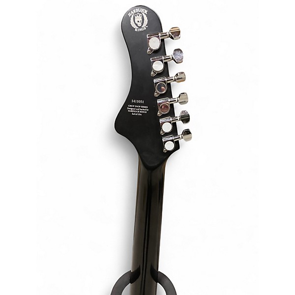 Used HardLuck Kings southern belle Black Solid Body Electric Guitar