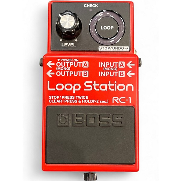 Used BOSS RC1 Loop Station Pedal