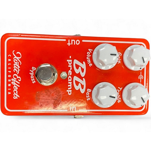 Used Xotic BB Preamp Overdrive Effect Pedal