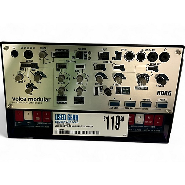 Used KORG VOLCA MODULAR Synthesizer