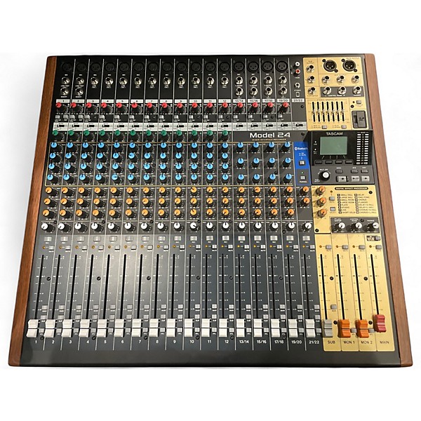Used TASCAM MODEL 24 Powered Mixer