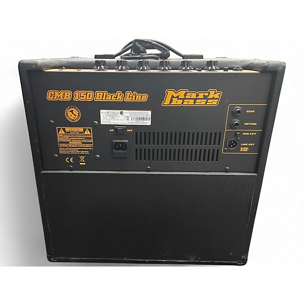 Used 2020s Markbass CMB 150 Blackline 1x15 Bass Combo Amp