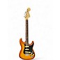 Used Fender 70th anniversary timberline strat 2 Tone Sunburst Solid Body Electric Guitar thumbnail
