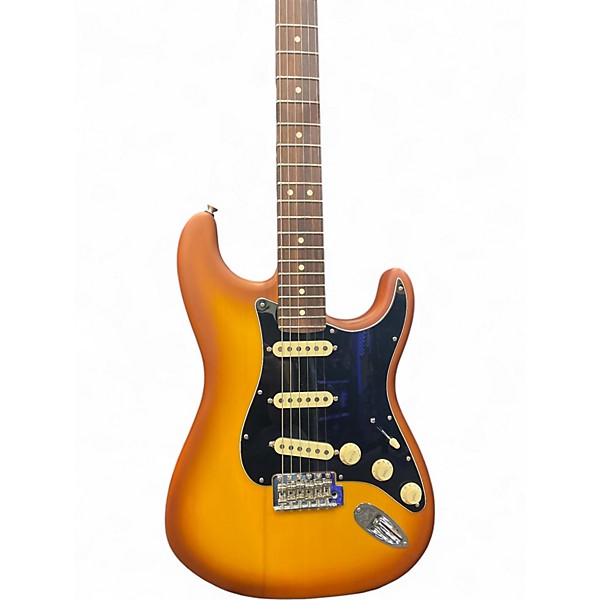 Used Fender 70th anniversary timberline strat 2 Tone Sunburst Solid Body Electric Guitar