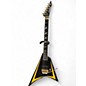 Used Edwards By Esp e-alexi arrow head black and yellow Solid Body Electric Guitar thumbnail