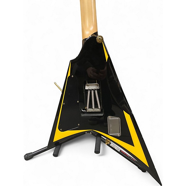 Used Edwards By Esp e-alexi arrow head black and yellow Solid Body Electric Guitar
