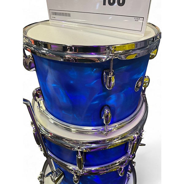 Used Gretsch Drums 4 Piece Catalina Club Series Blue Drum Kit