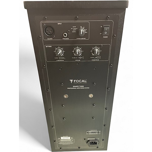 Used Focal SHAPE TWIN MONITORS PAIR Powered Monitor