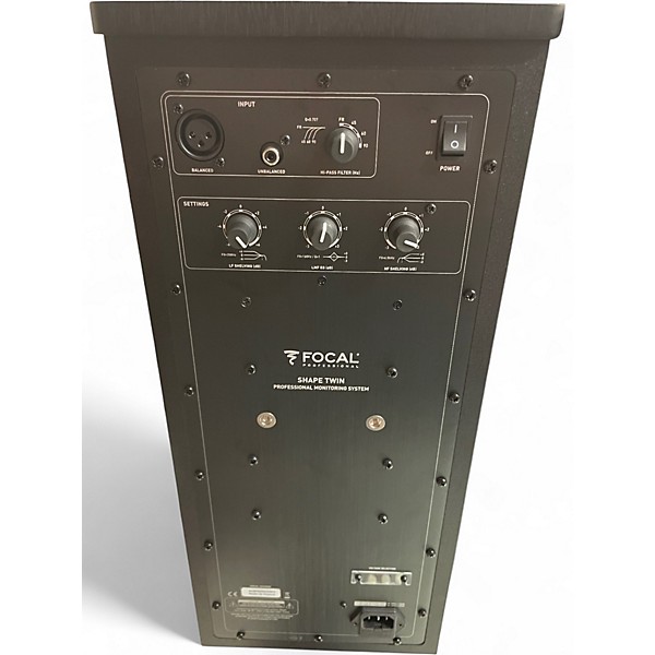 Used Focal SHAPE TWIN MONITORS PAIR Powered Monitor