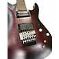 Used Schecter Guitar Research C1 Platinum FRS Trans Red Solid Body Electric Guitar