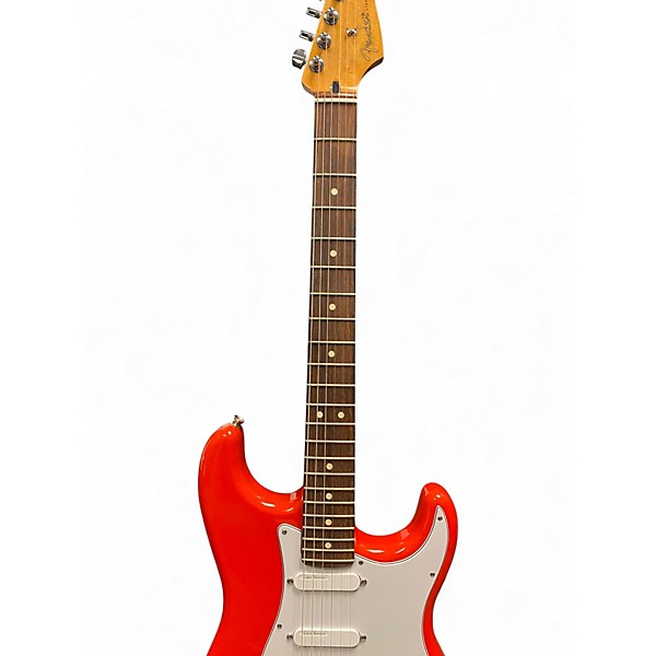 Used Fender Player II Stratocaster  Coral Red Solid Body Electric Guitar