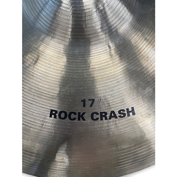 Used Wuhan Cymbals & Gongs 17in Rock Crash Cymbal
