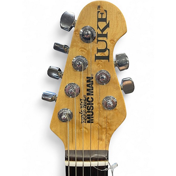 Used Ernie Ball Music Man Luke 2 Color Sunburst Solid Body Electric Guitar