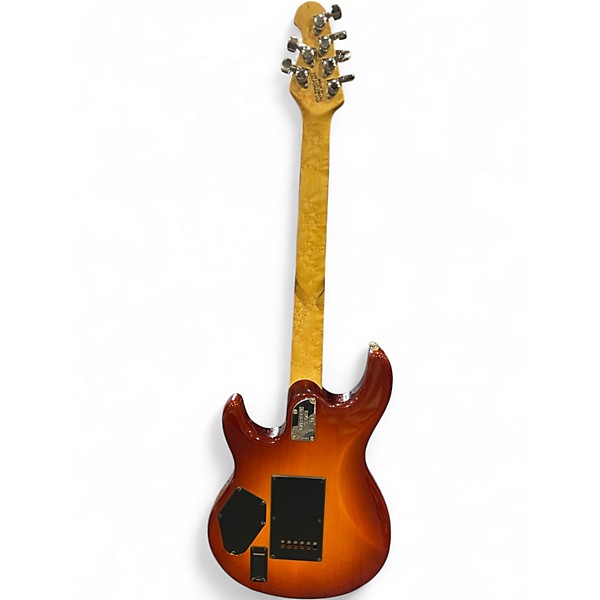 Used Ernie Ball Music Man Luke 2 Color Sunburst Solid Body Electric Guitar