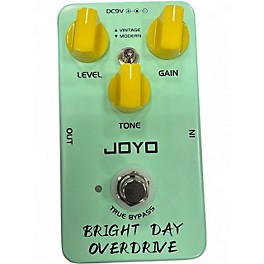 Used Joyo BRIGHT DAY OVERDRIVE Effect Pedal